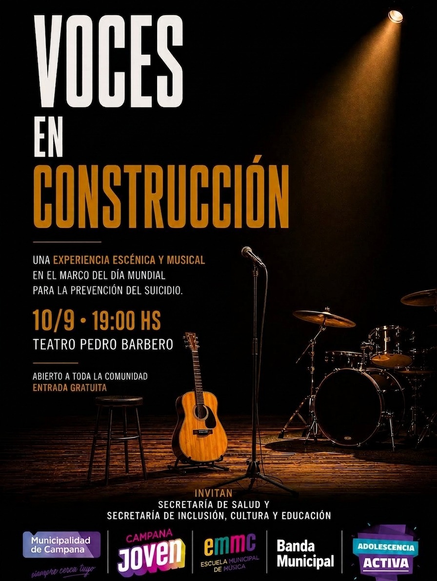 NOTICIAS CAMPANA: SIGUE ABIERTA LA INSCRIPCION PARA PARTICIPAR DEL EVENTO "VOCES EN CONSTRUCCION"